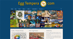 Desktop Screenshot of eggtempera.com